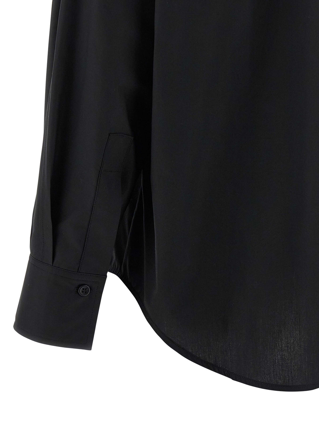 Black Cotton Blouse