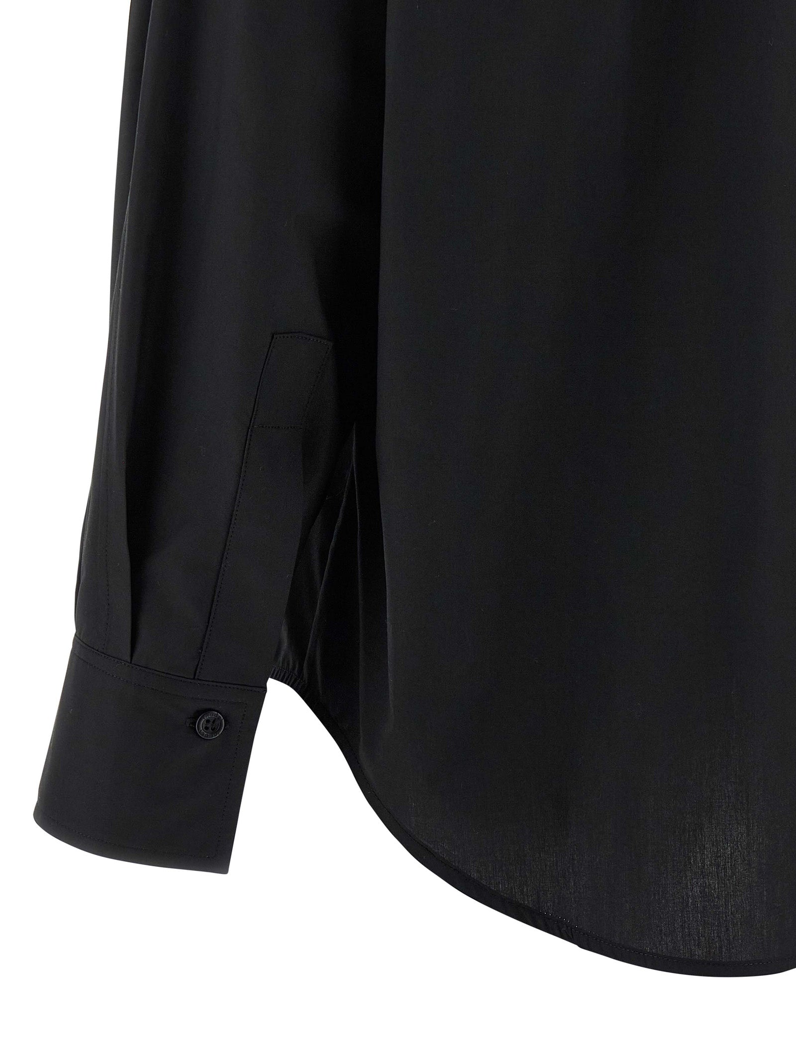 Black Cotton Blouse