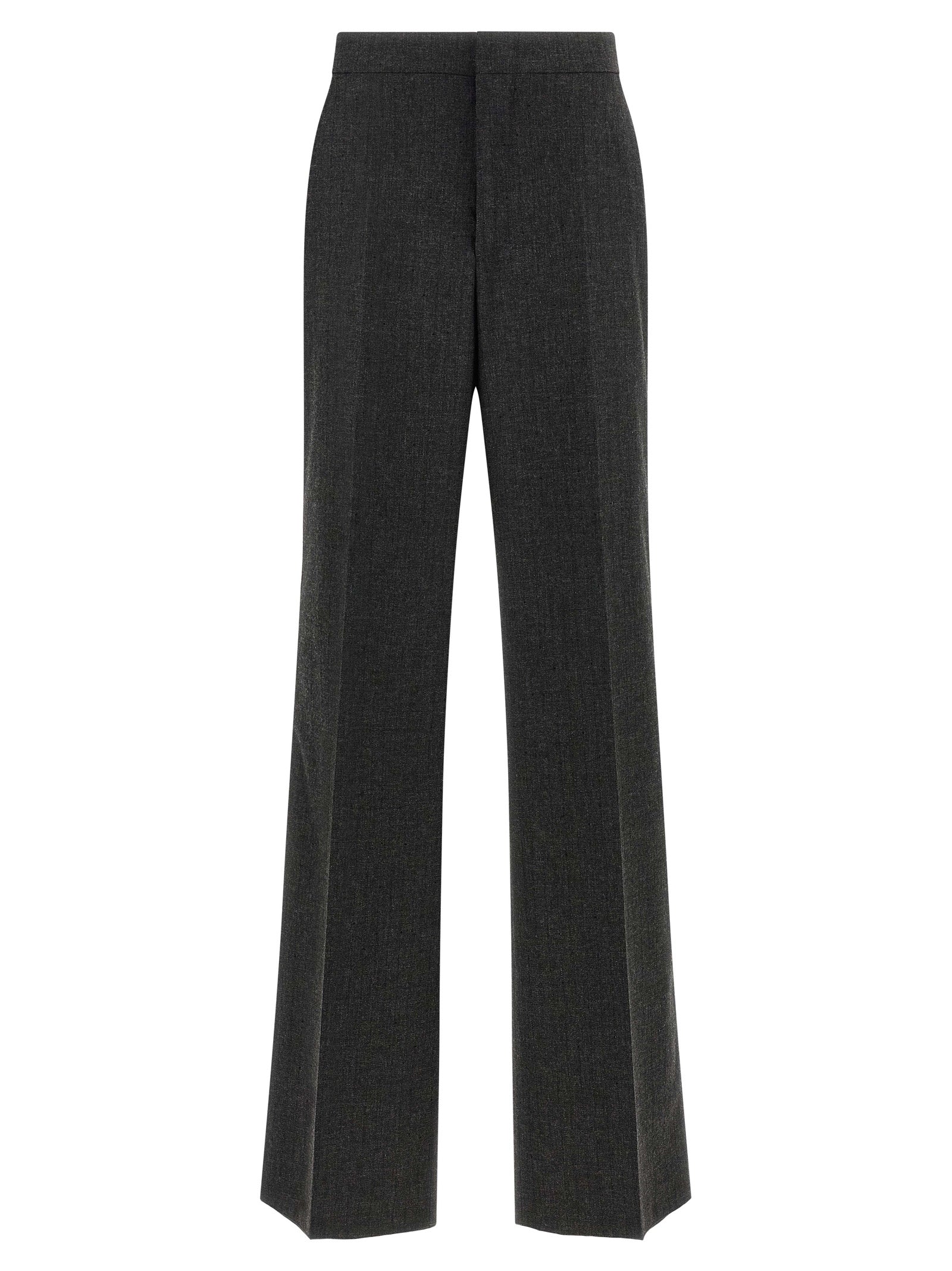 Gray Viscose Two-Piece Suit
