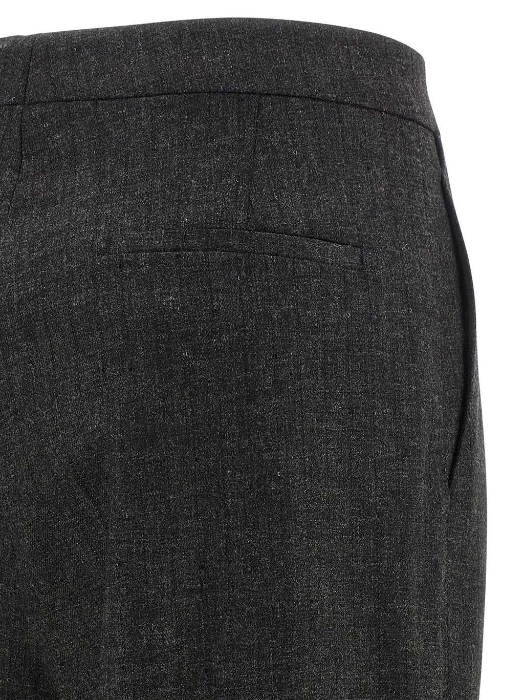 Gray Viscose Two-Piece Suit