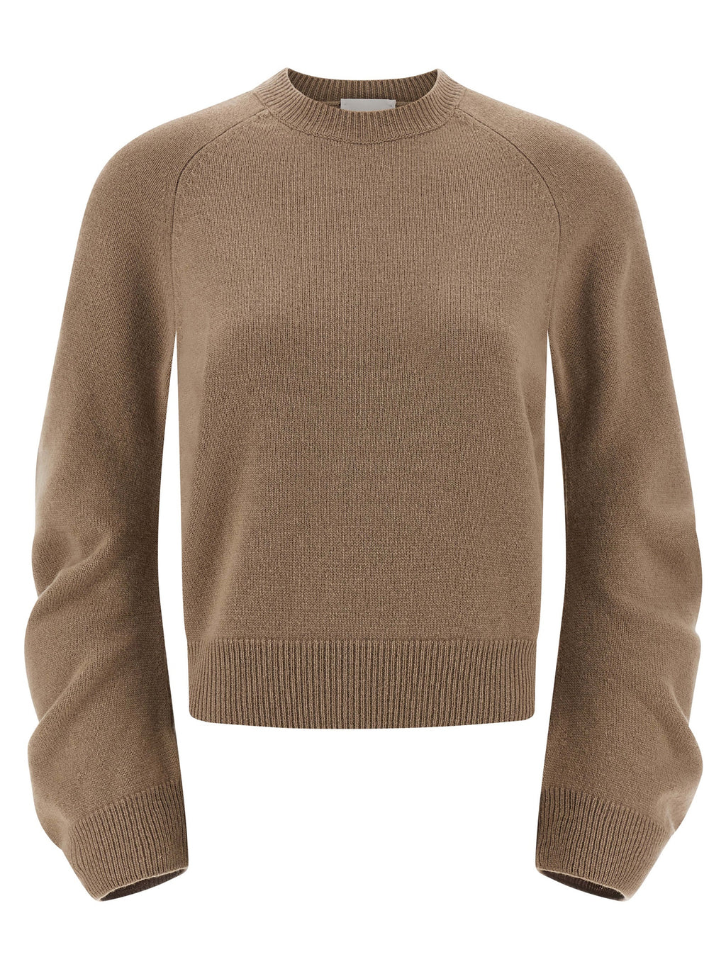 Beige Virgin Wool Cardigan