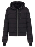 Black Nylon Full-Length Jacket