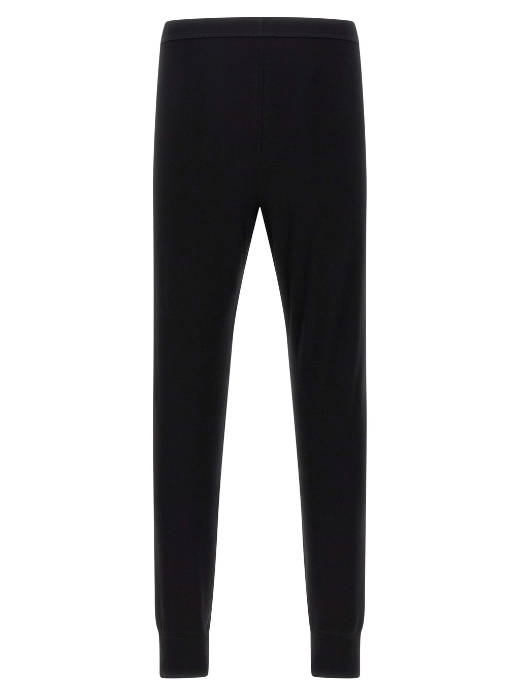 Black Wool Leggings