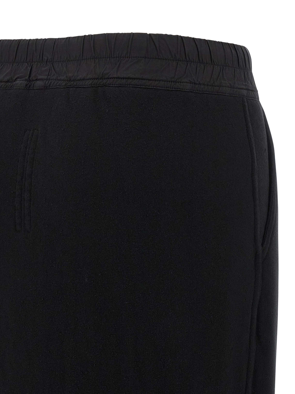 Black Cotton Mini Skirt