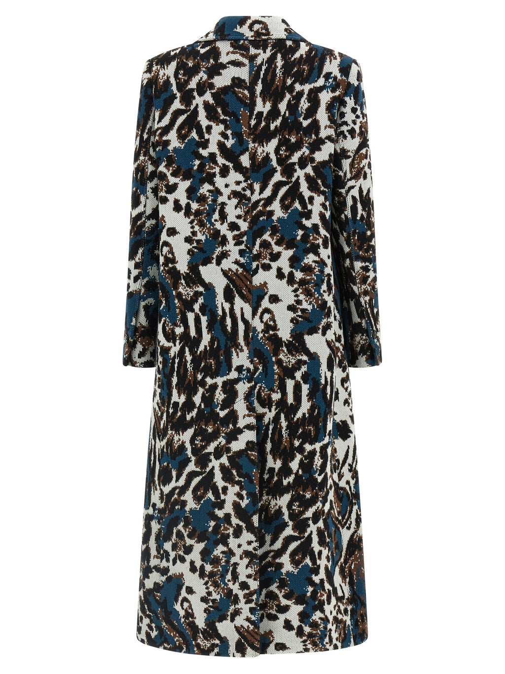 Multicolor Wool Coat