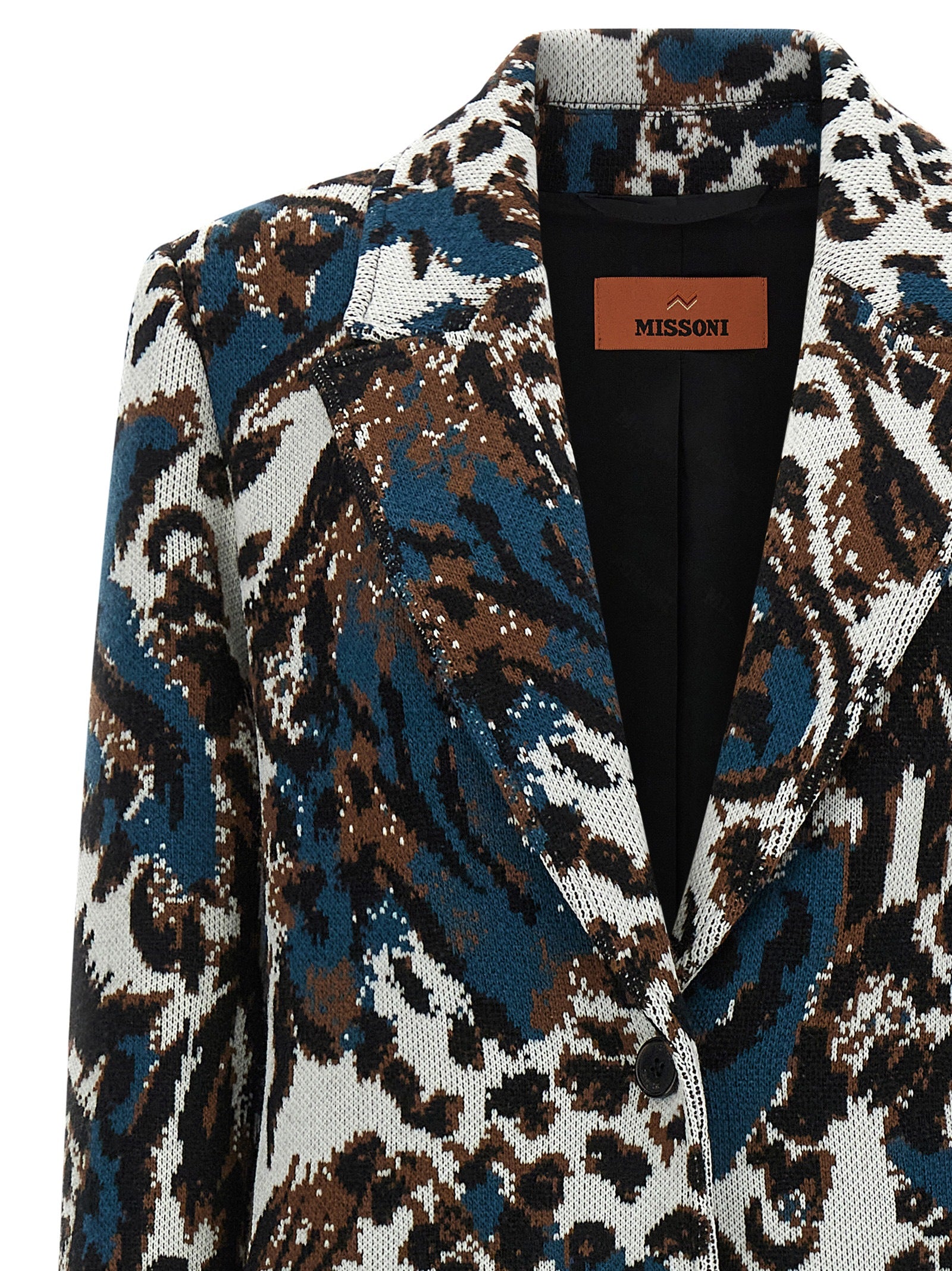 Multicolor Wool Coat