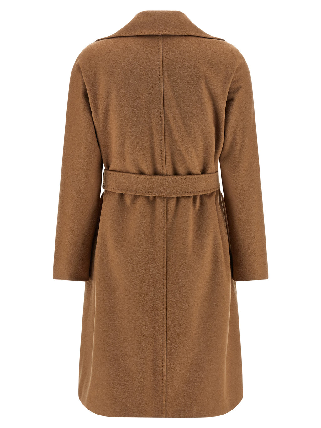 Brown Virgin Wool Coat