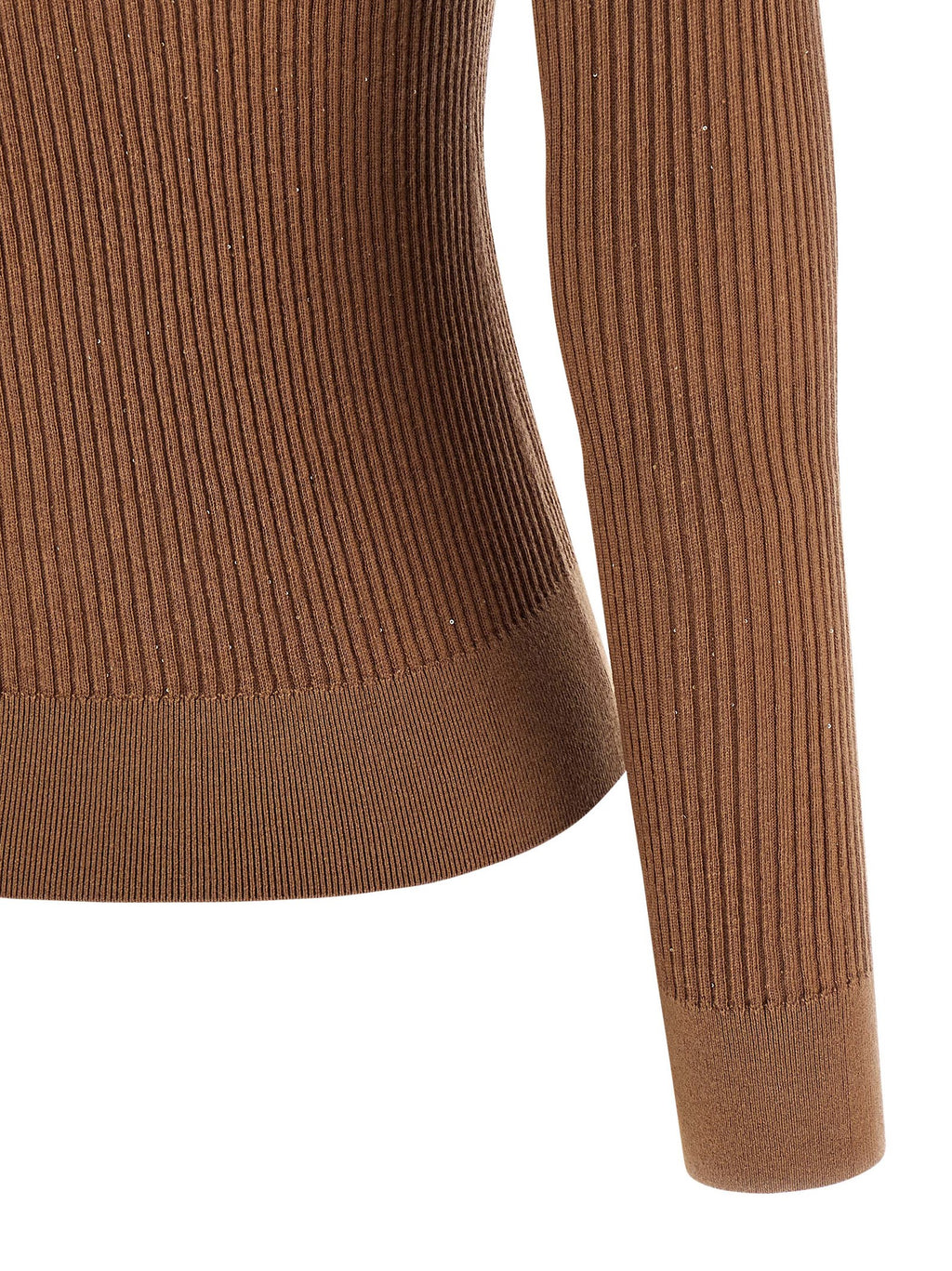 Beige Silk Cardigan
