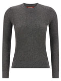 Gray Silk Cardigan