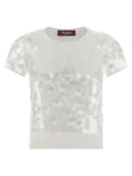 White Virgin Wool Cardigan