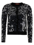 Black Virgin Wool Cardigan