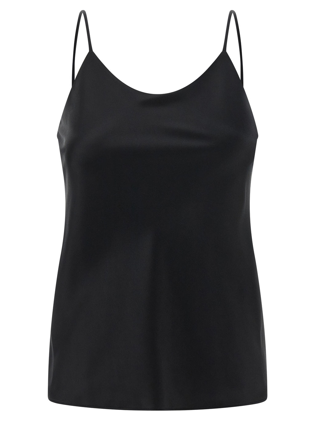 Black Silk Tank Tops