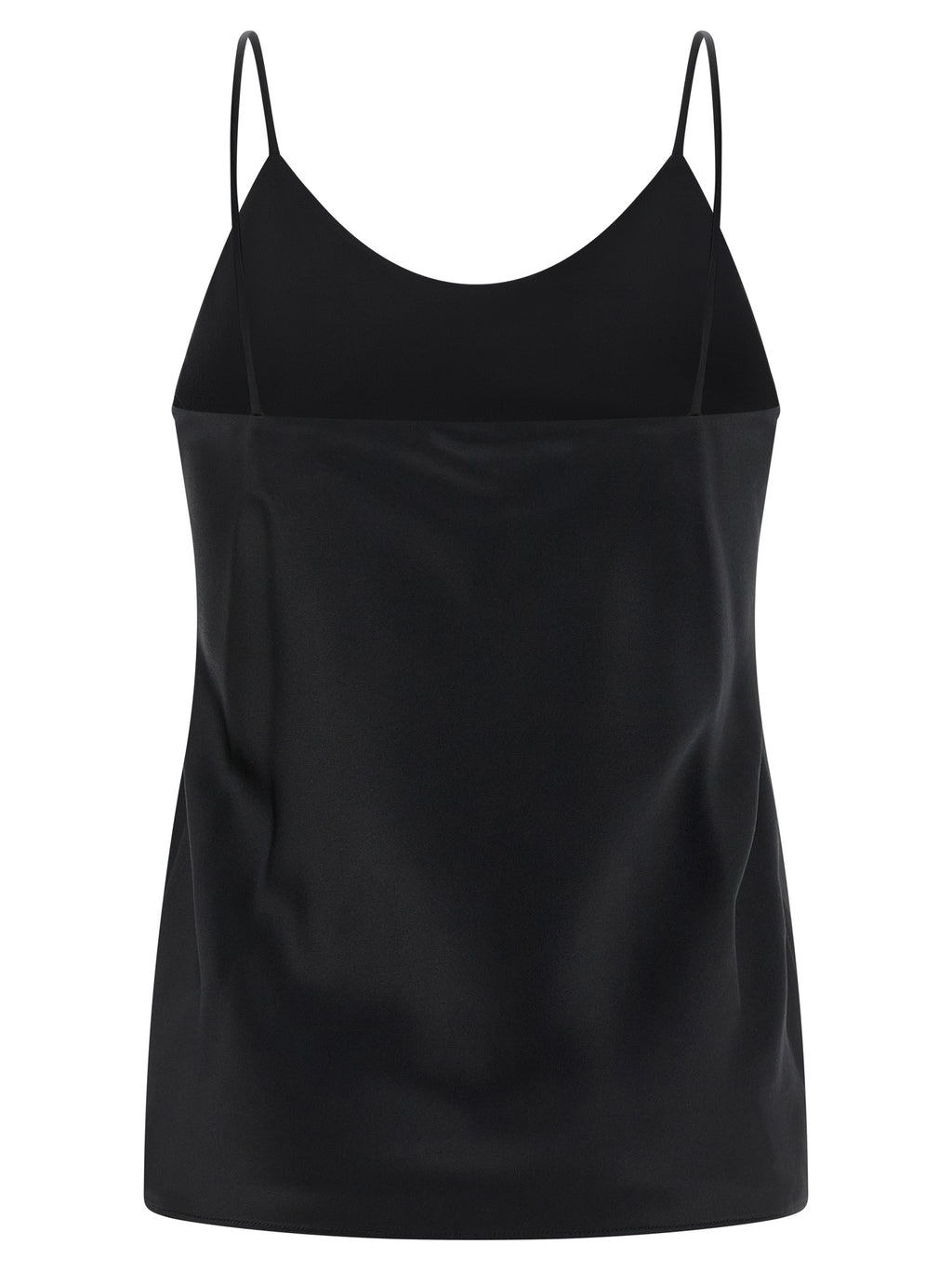Black Silk Tank Tops
