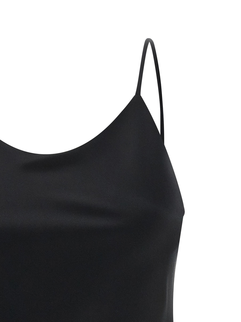 Black Silk Tank Tops