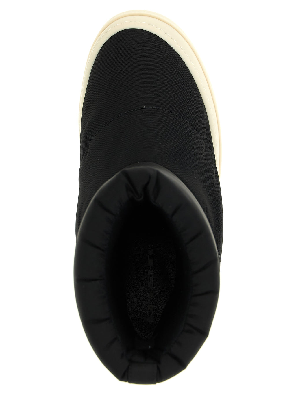 Bicolor Nylon Ankle Boots