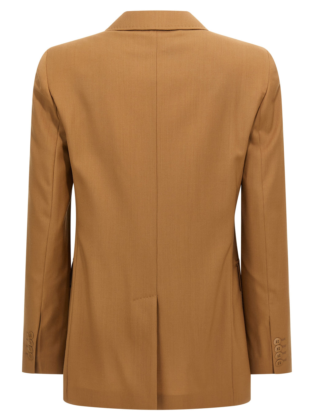Brown Virgin Wool Blazer