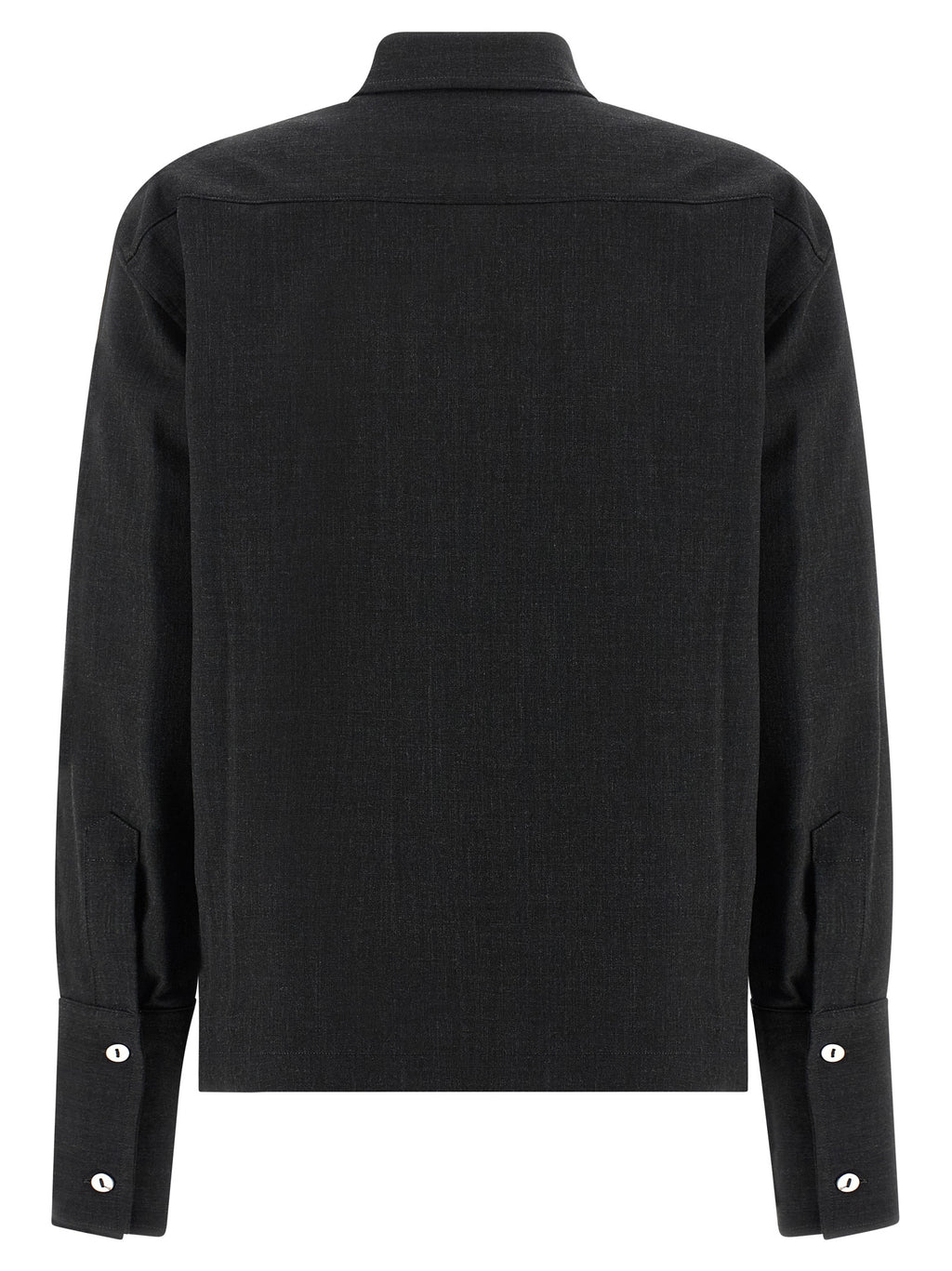 Gray Polyester Blouse