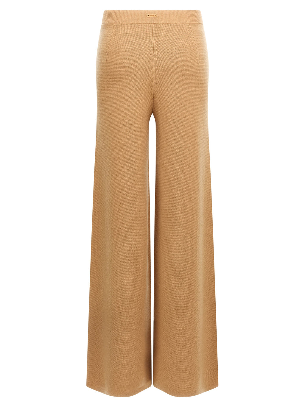 Brown Wool Casual Pants