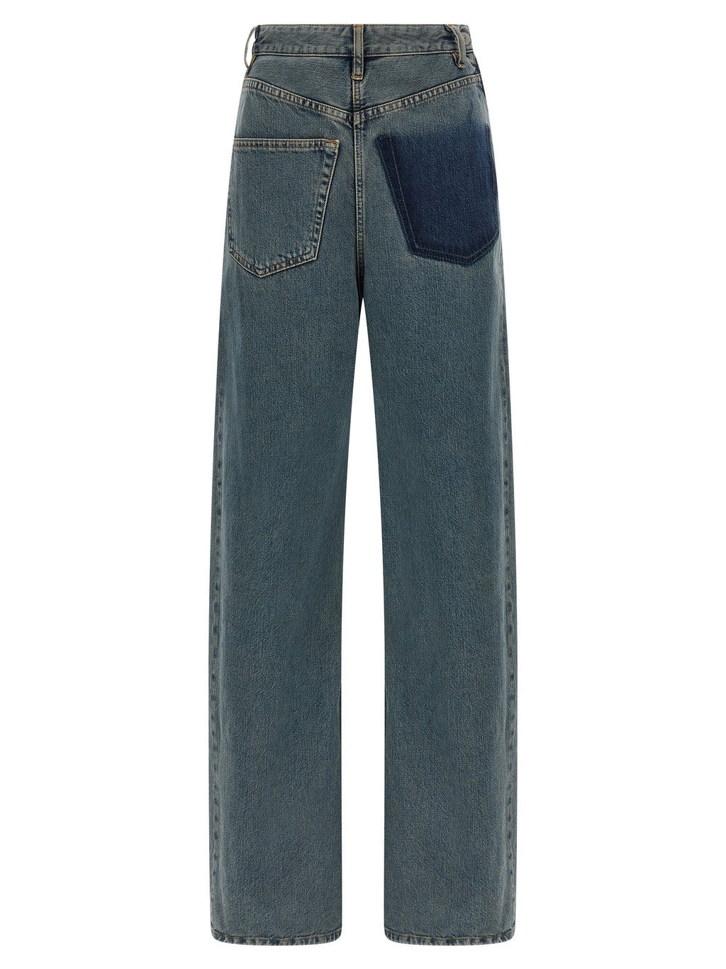 Blue Cotton Jeans Denim