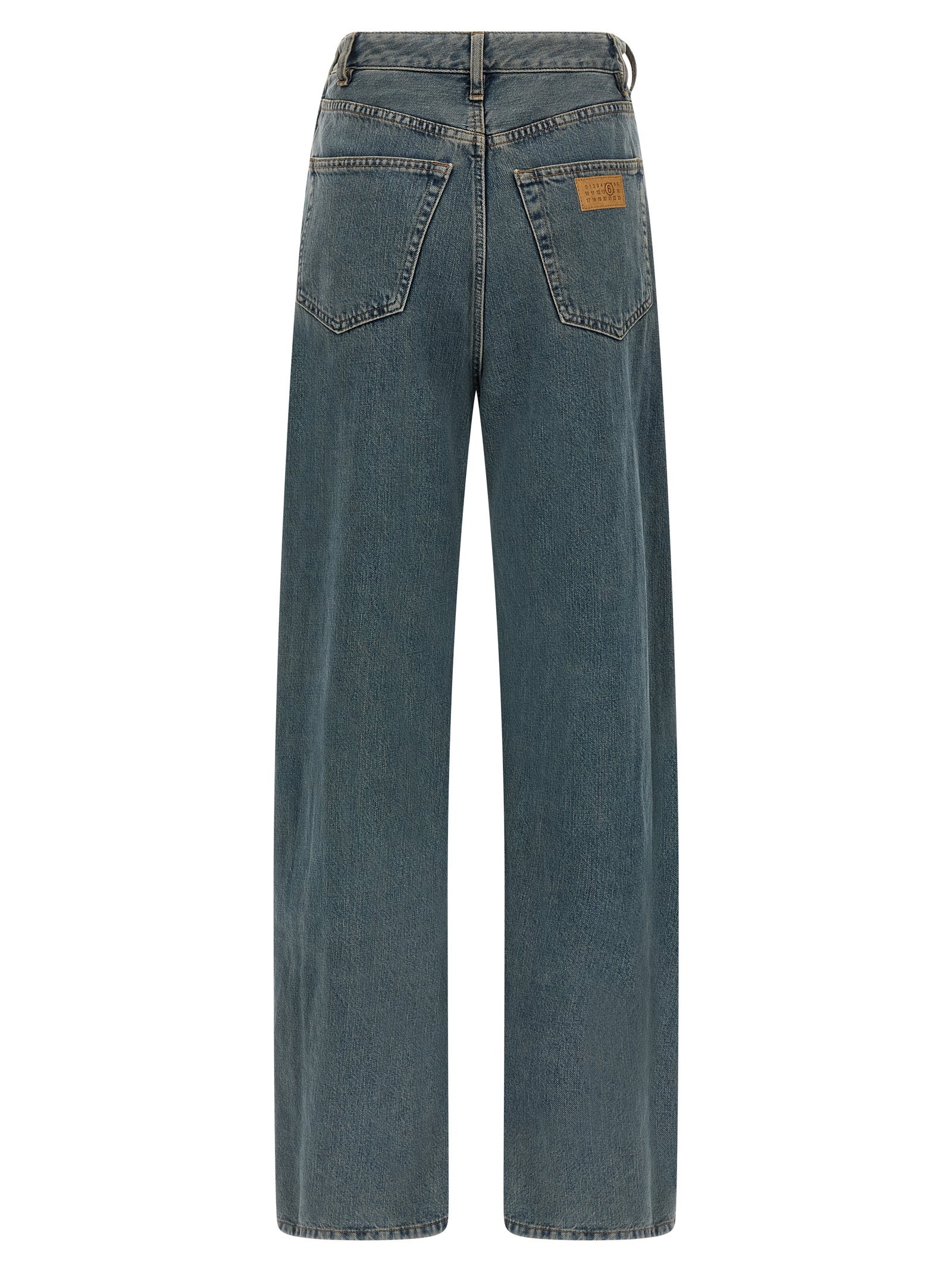 Blue Cotton Jeans Denim