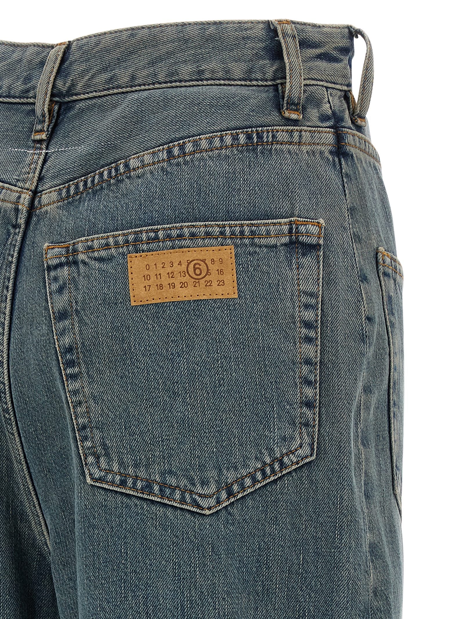 Blue Cotton Jeans Denim