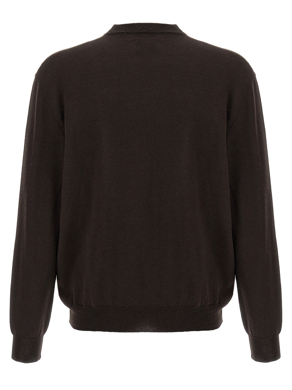 Brown Wool Cardigan