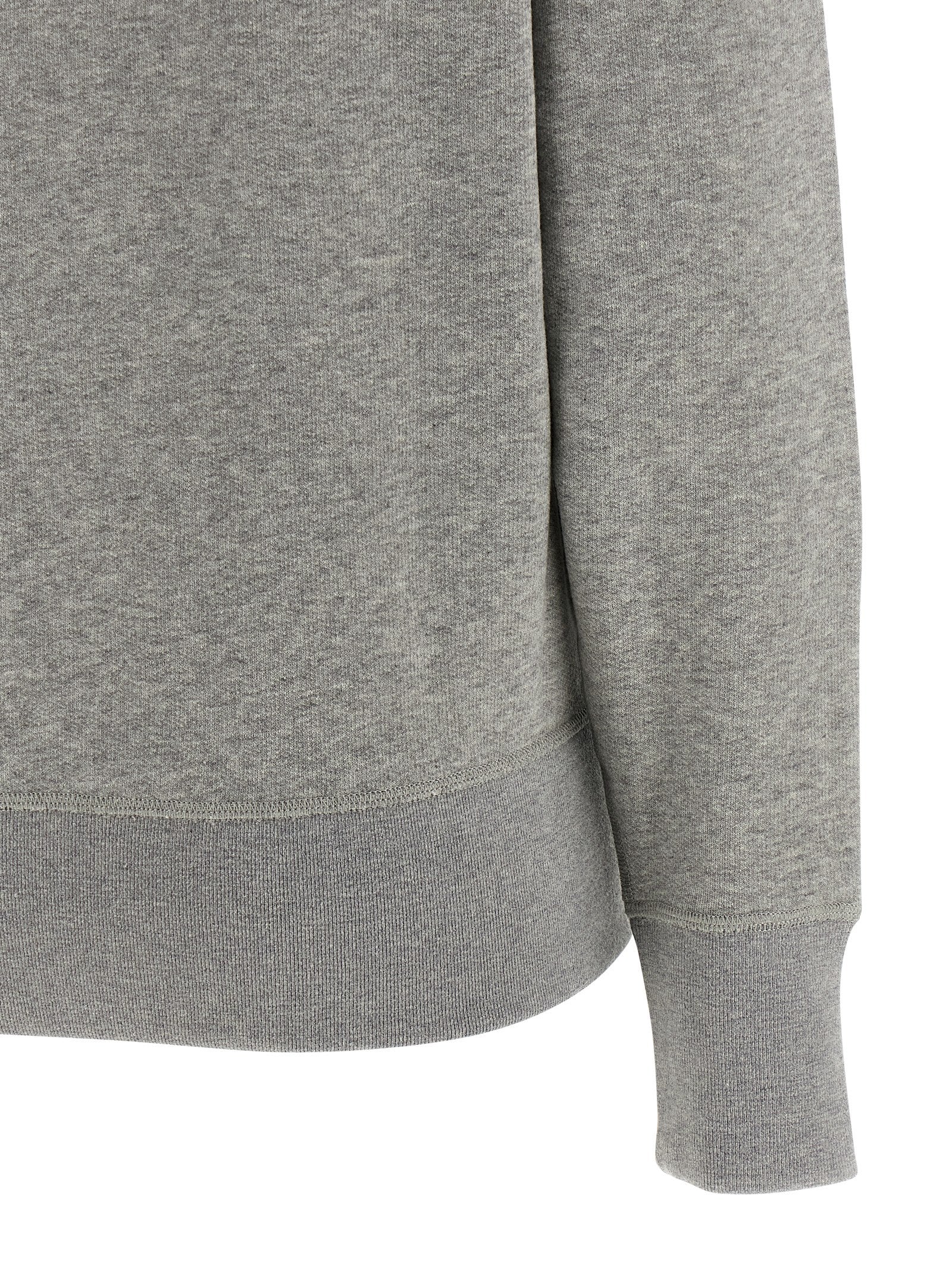 Gray Cashmere Sweatshirt