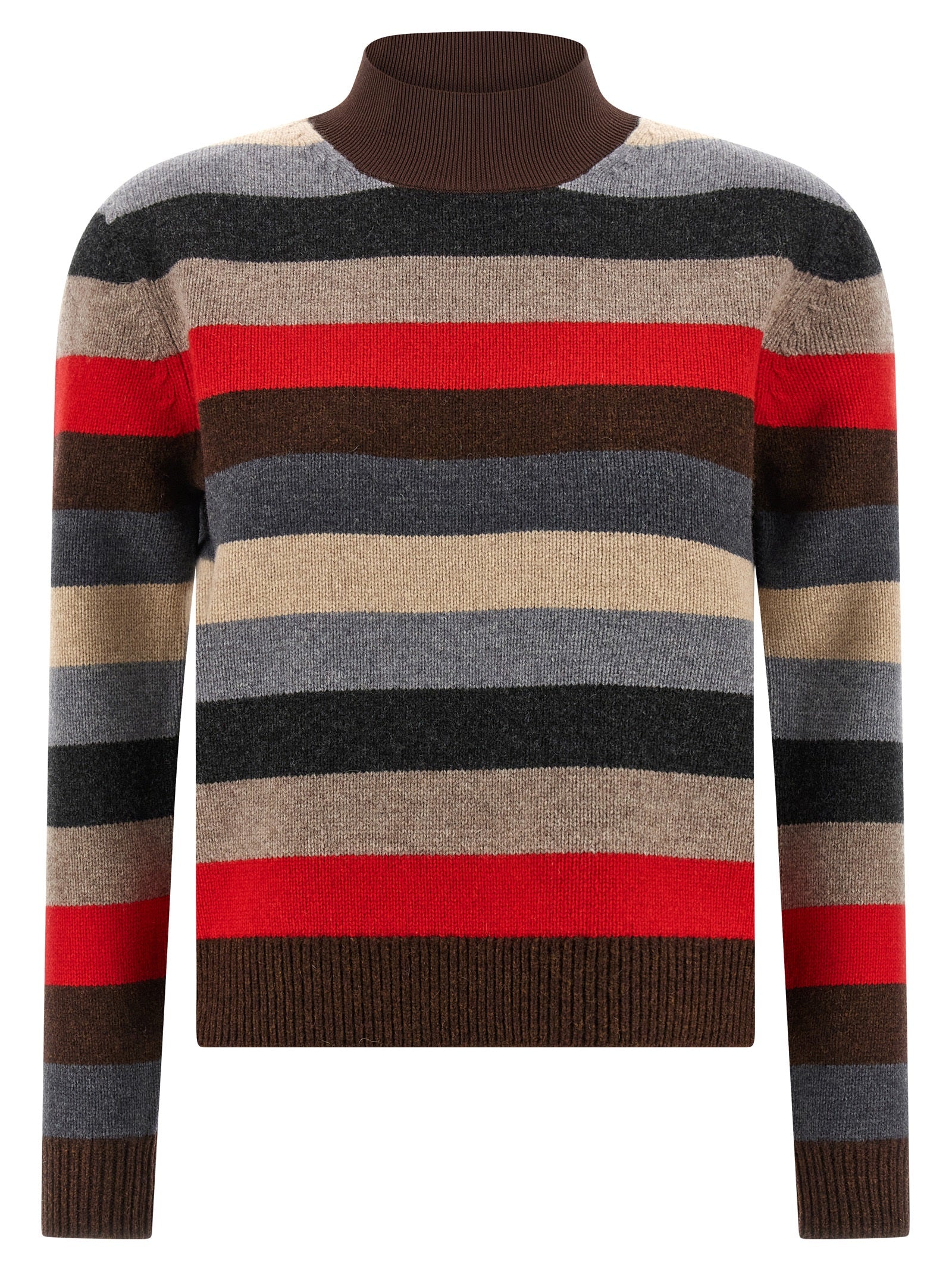 Multicolor Wool Cardigan