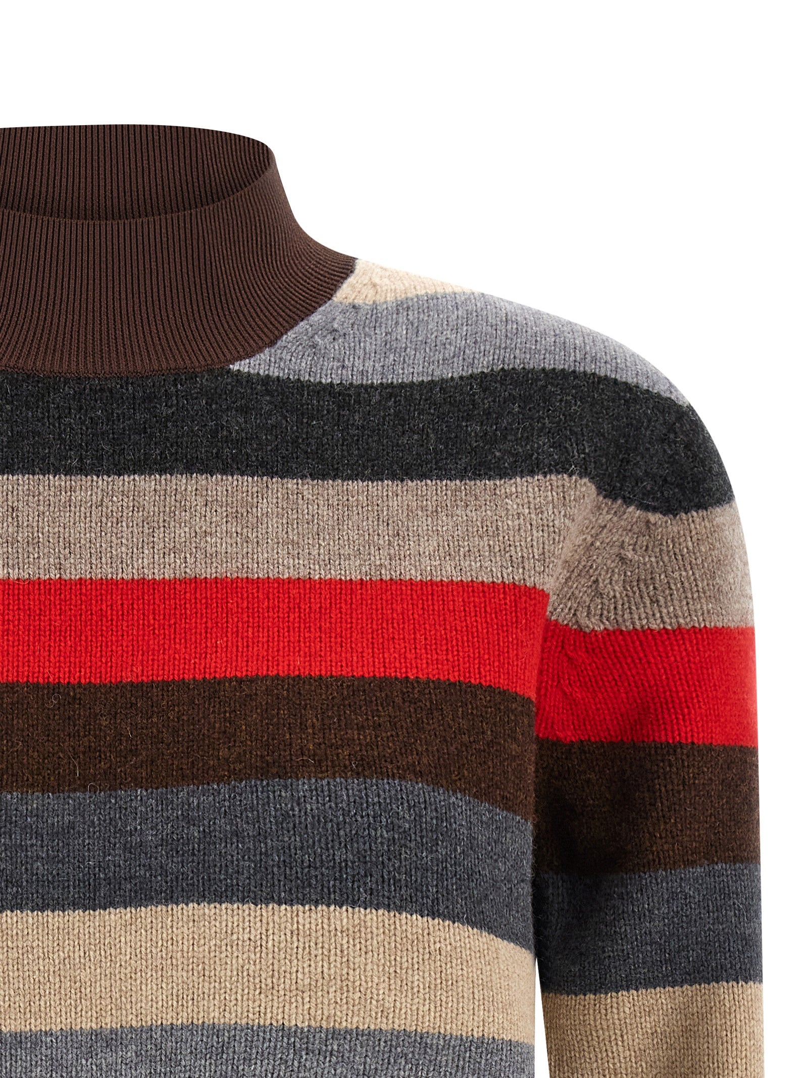 Multicolor Wool Cardigan