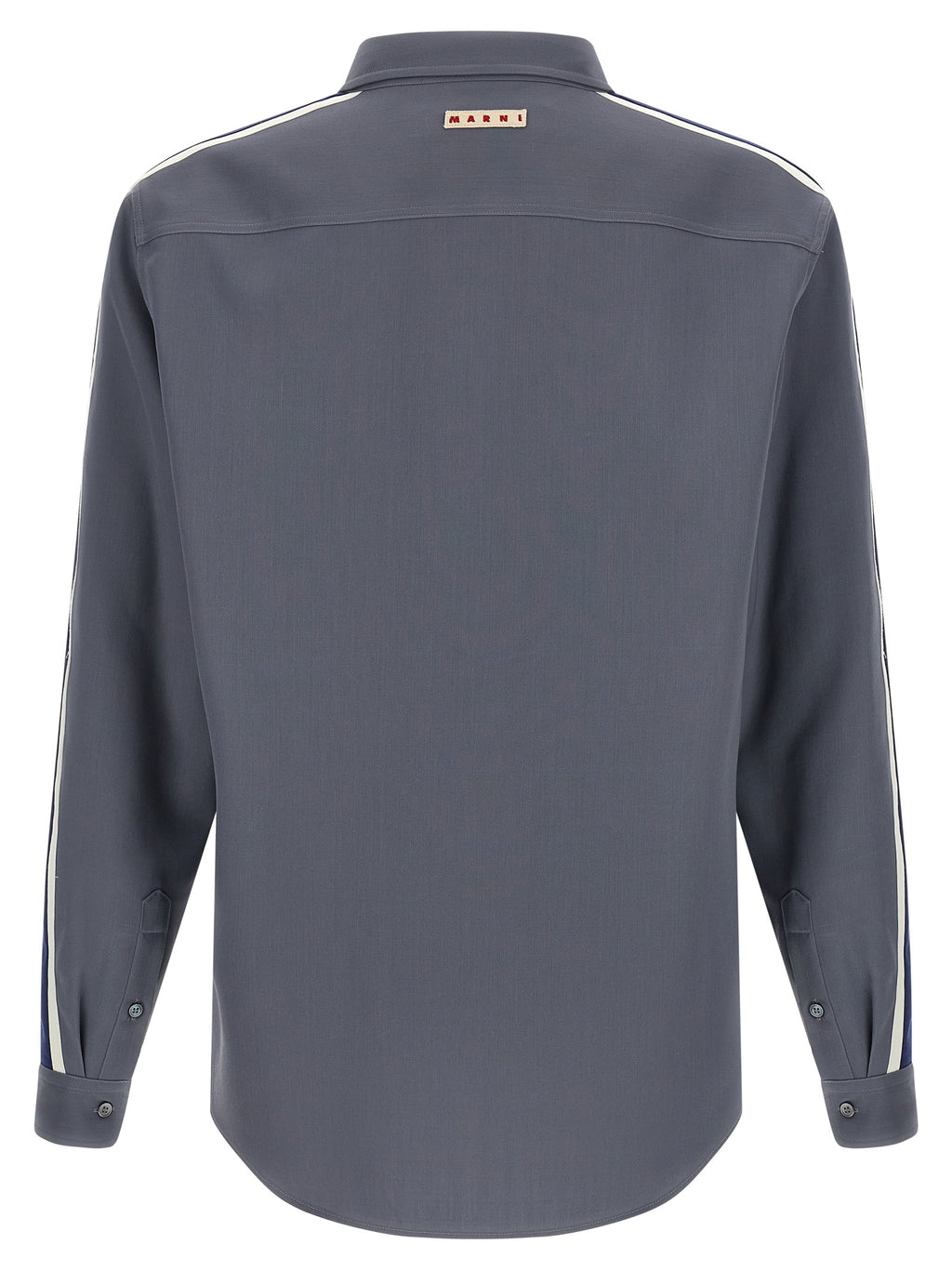 Gray Virgin Wool Blouse