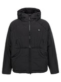 Black Polyester Shell Jacket
