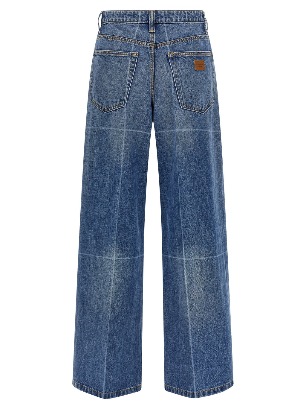 Blue Cotton Jeans Denim