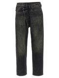 R13 Black Cotton Jeans Denim