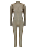 Bicolor Polyamide Jumpsuit