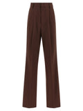 Brown Wool Dress Pants
