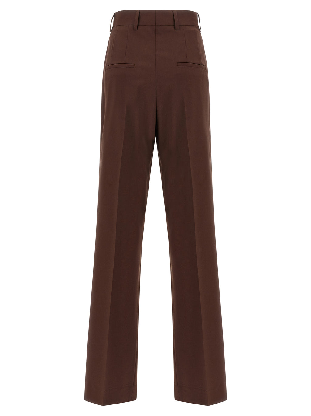 Brown Wool Dress Pants