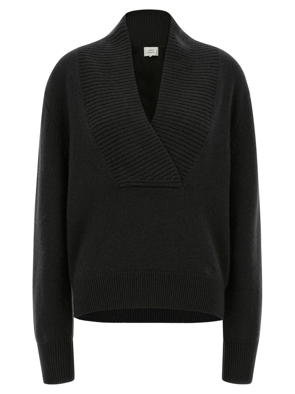 Black Cashmere Cardigan