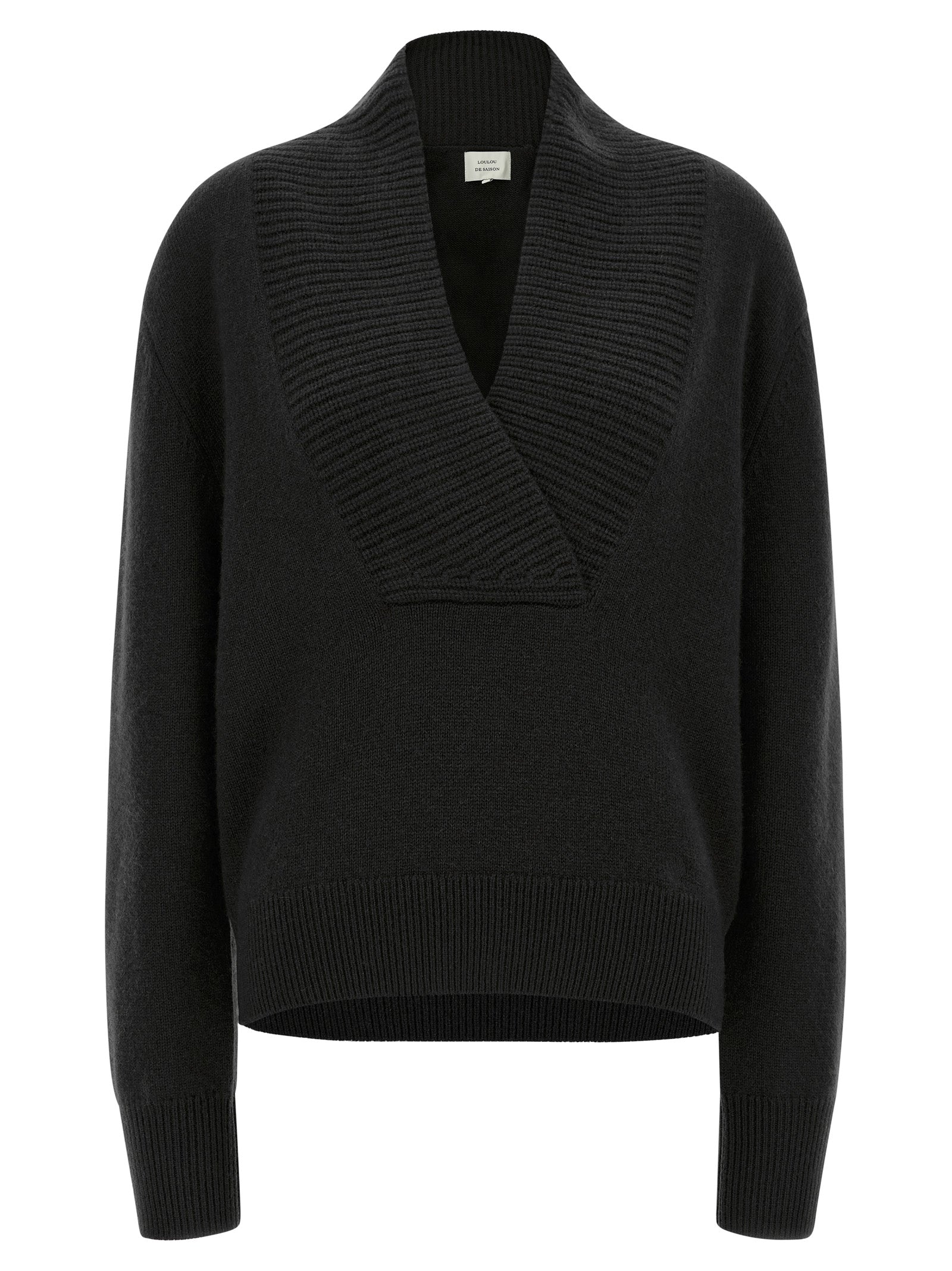 Black Cashmere Cardigan