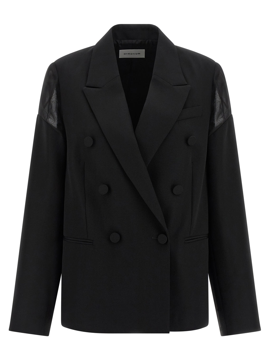 Black Virgin Wool Blazer