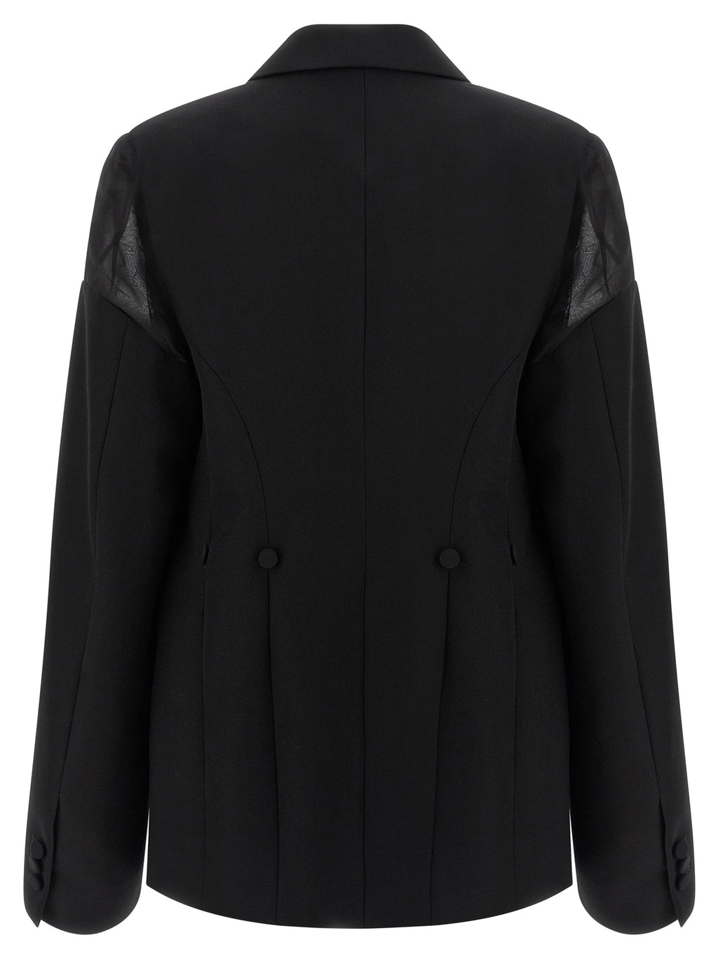 Black Virgin Wool Blazer
