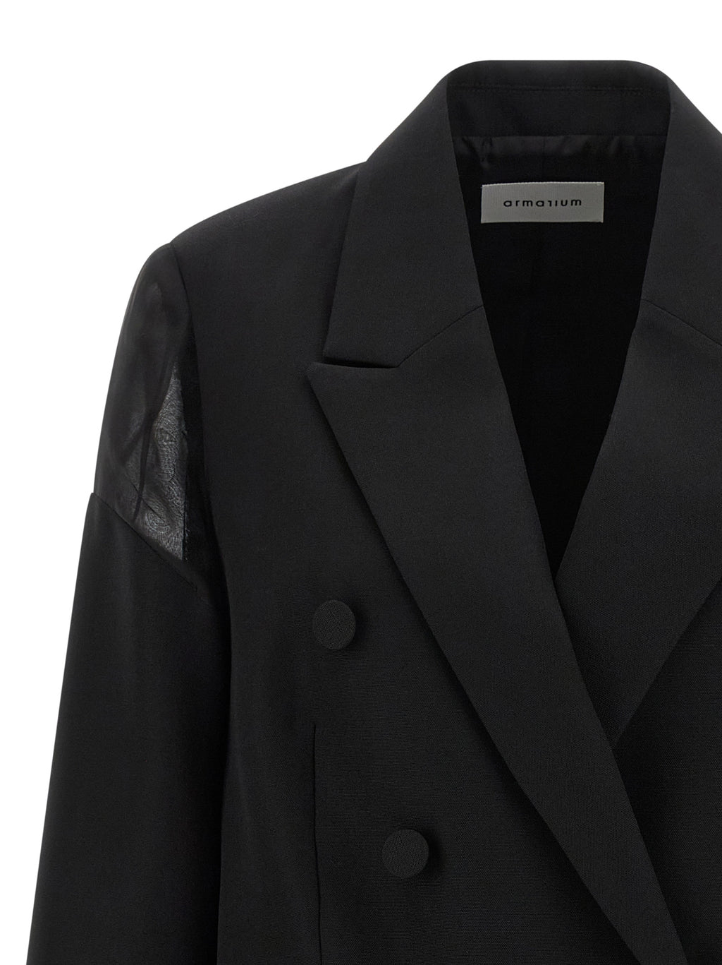 Black Virgin Wool Blazer