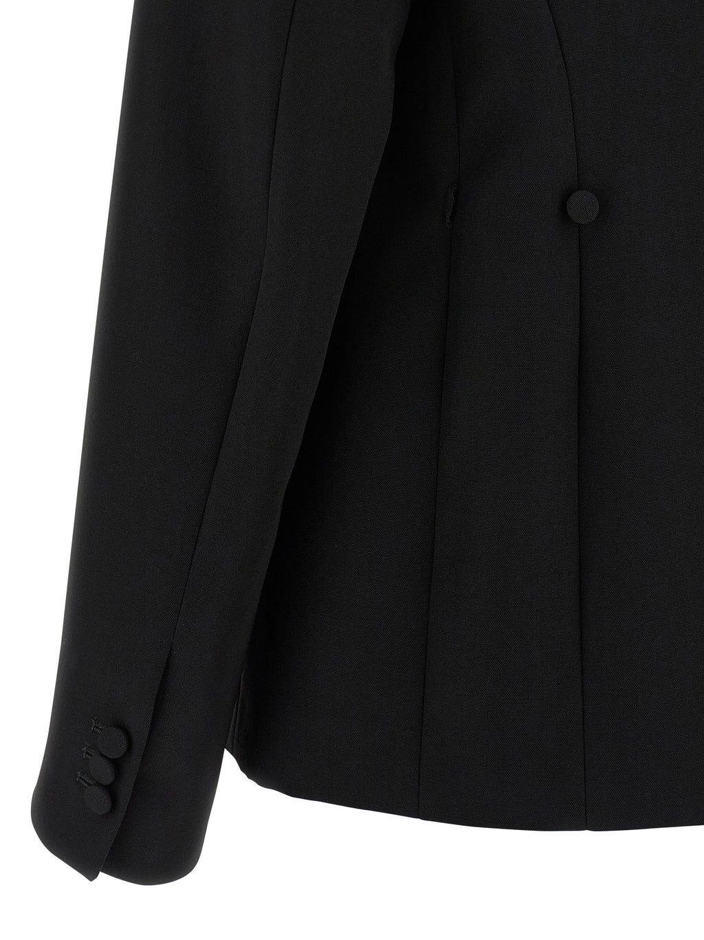 Black Virgin Wool Blazer