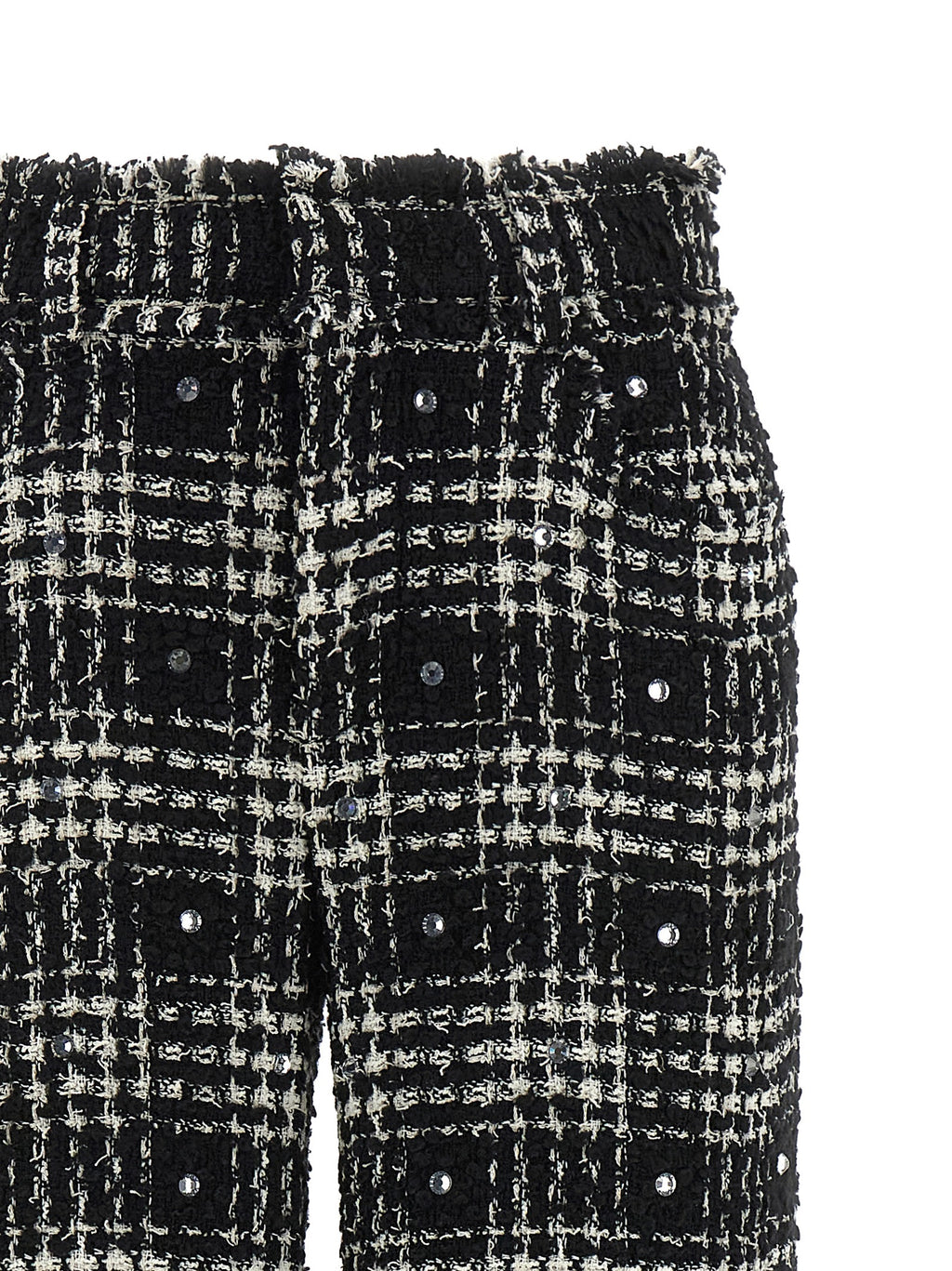 Bicolor Cotton Casual Pants