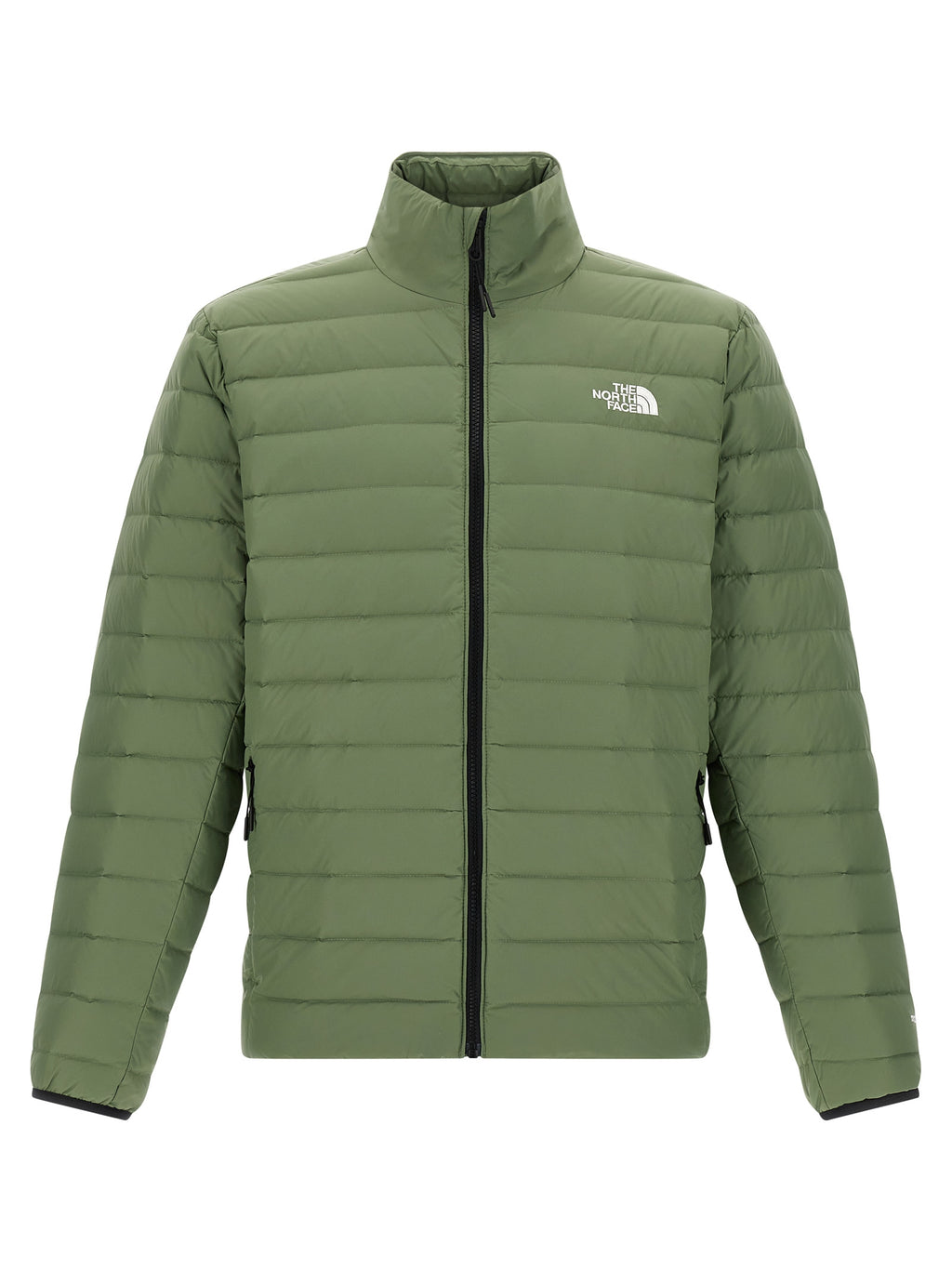 Bicolor Nylon Full-Length Jacket