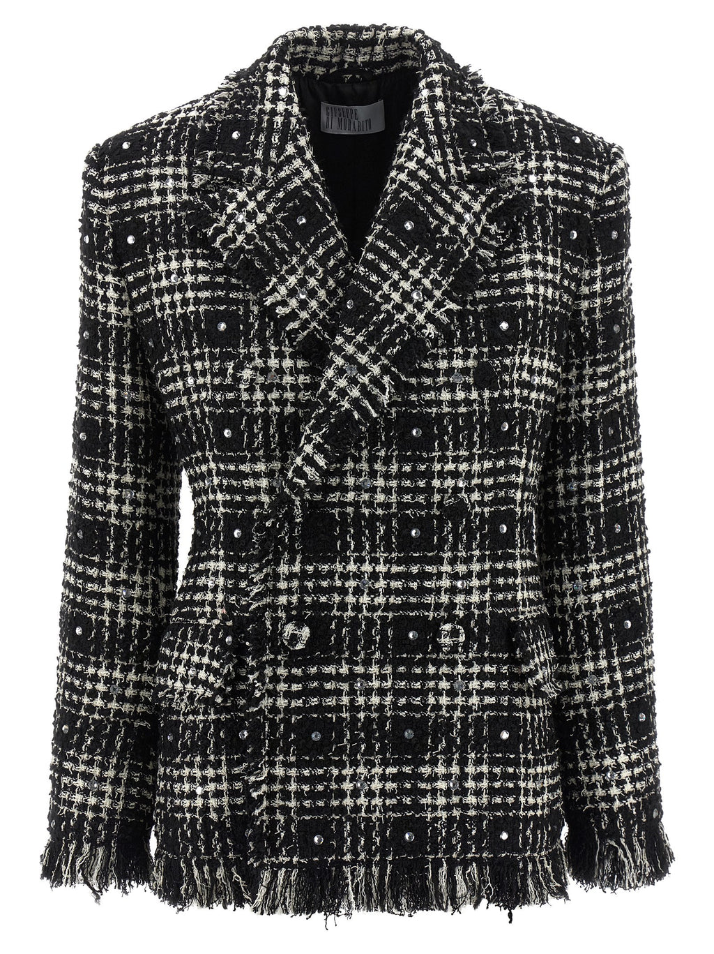Bicolor Cotton Blazer
