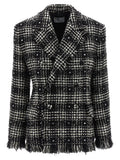 Bicolor Cotton Blazer
