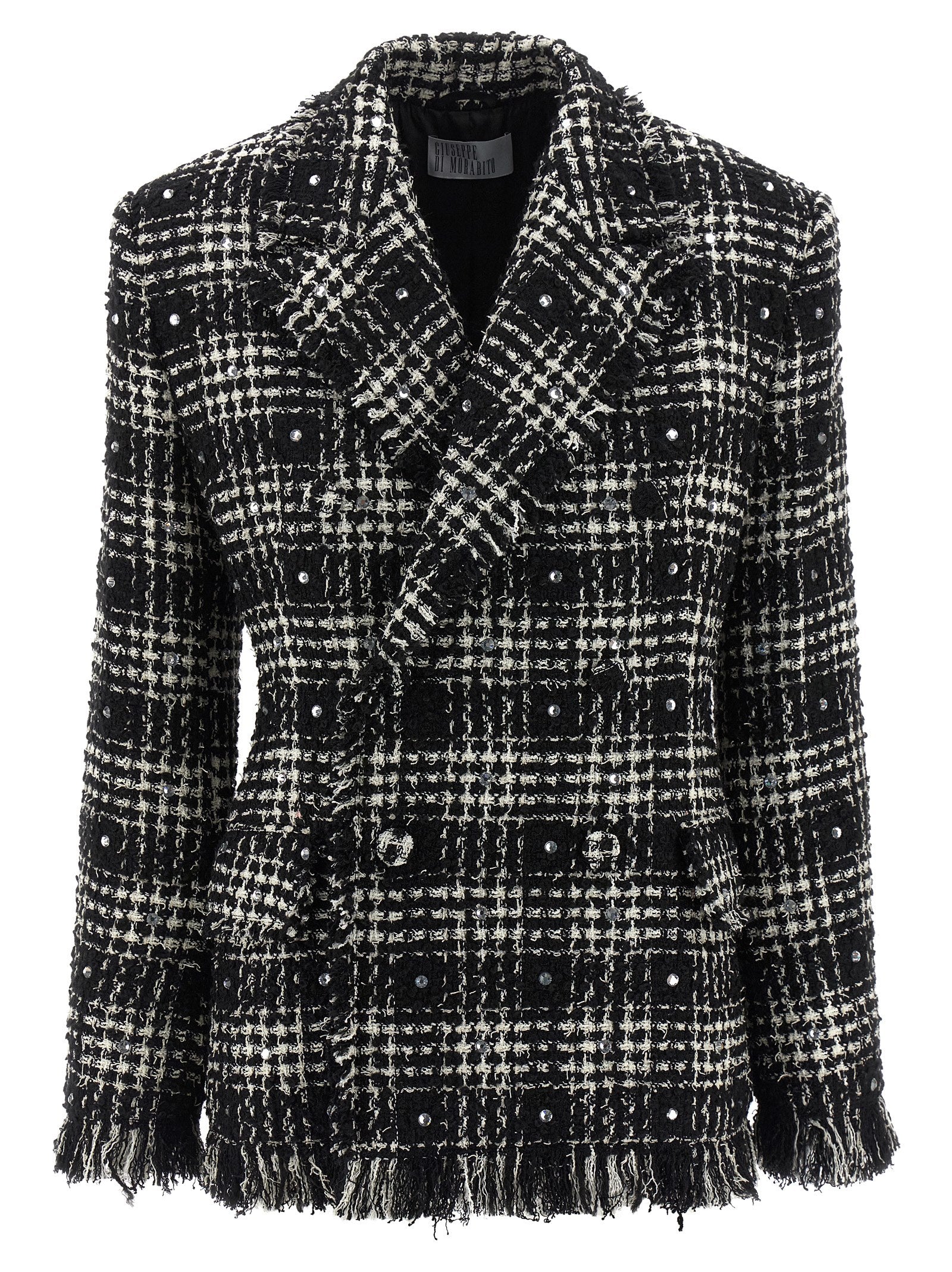 Bicolor Cotton Blazer