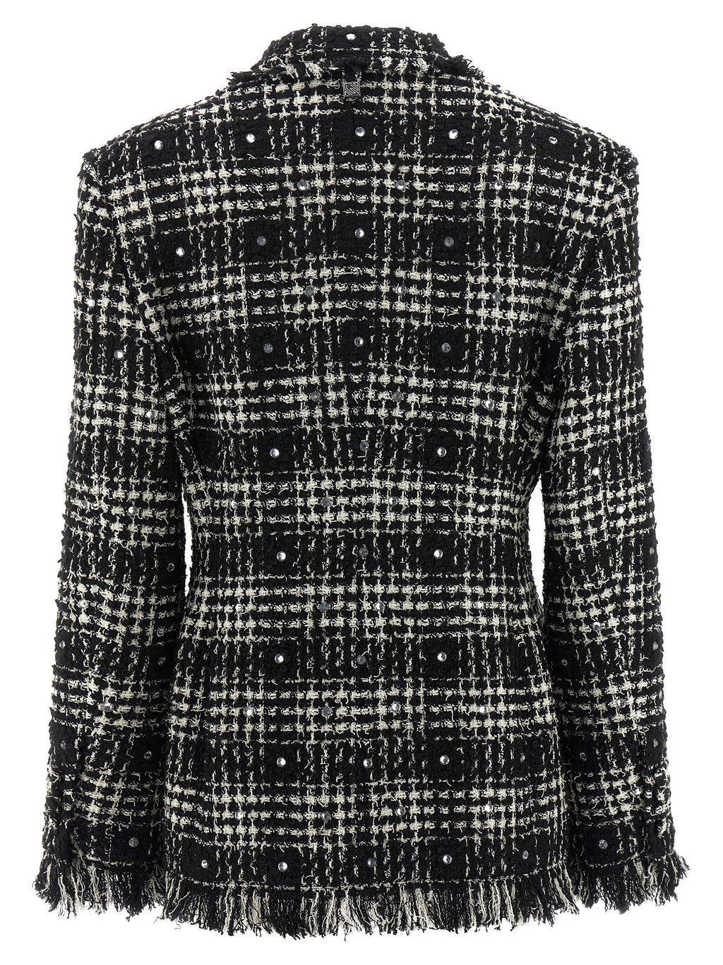 Bicolor Cotton Blazer
