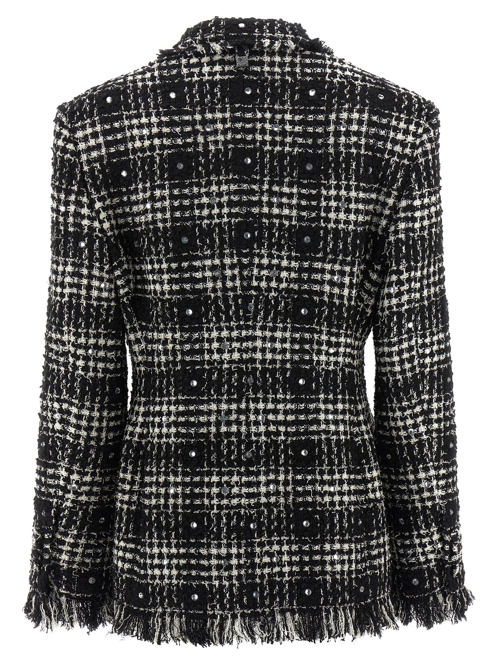 Bicolor Cotton Blazer