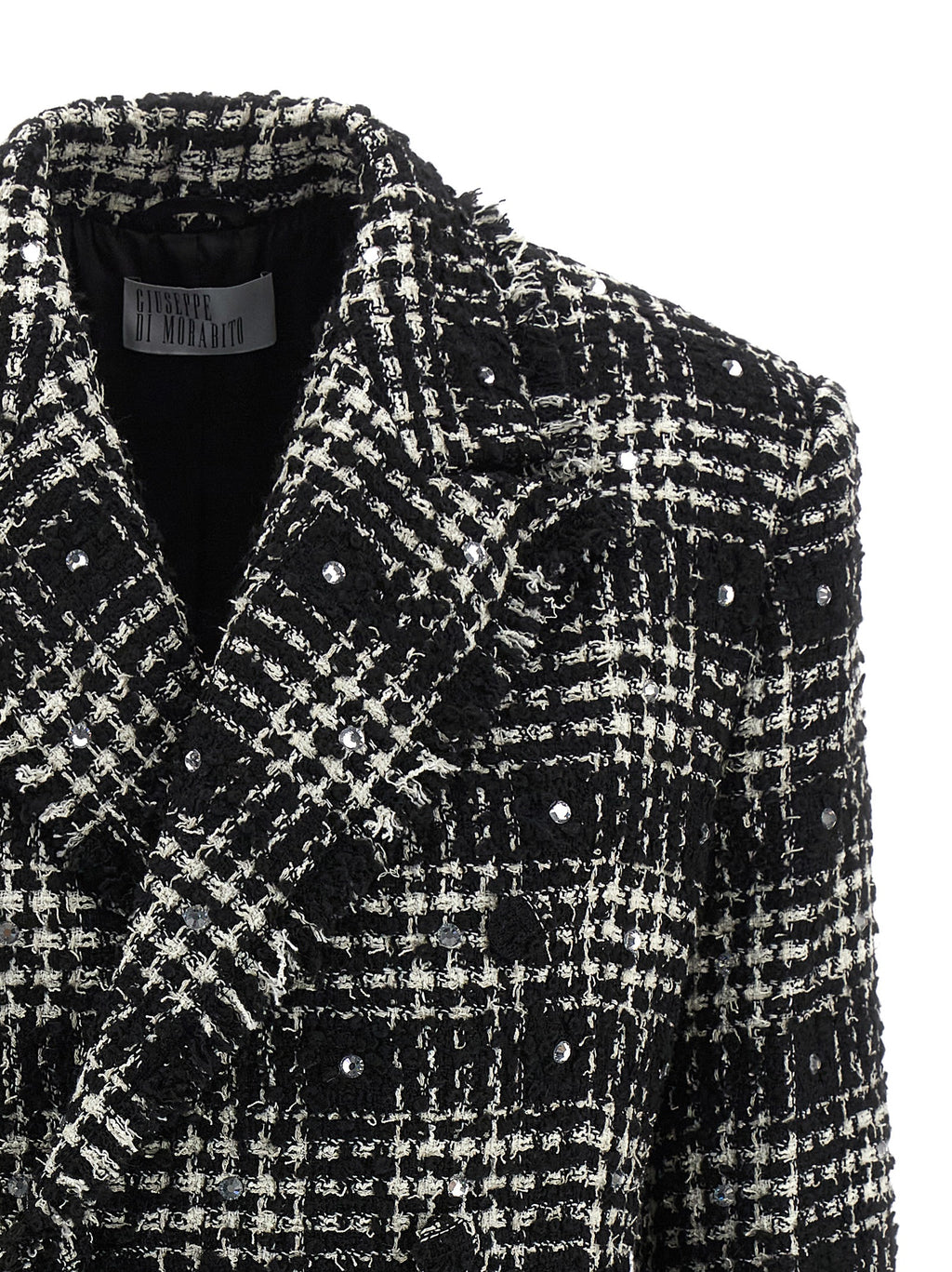 Bicolor Cotton Blazer